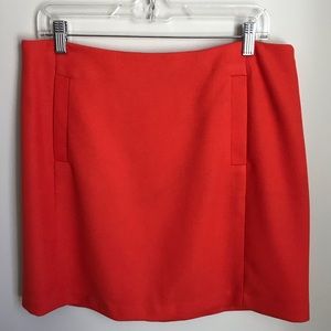 Banana Republic orange skirt